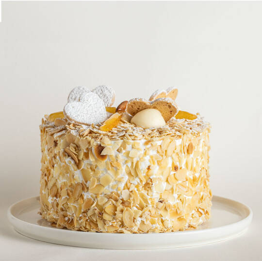 Bademli Portakallı Pasta