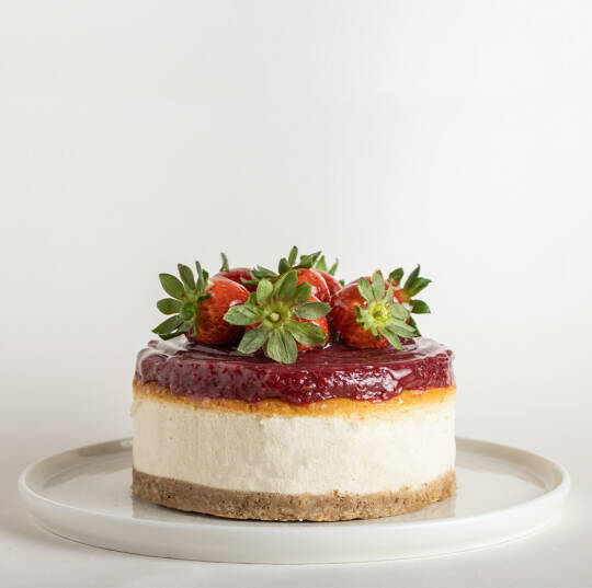 Çilekli Frambuazlı Cheesecake
