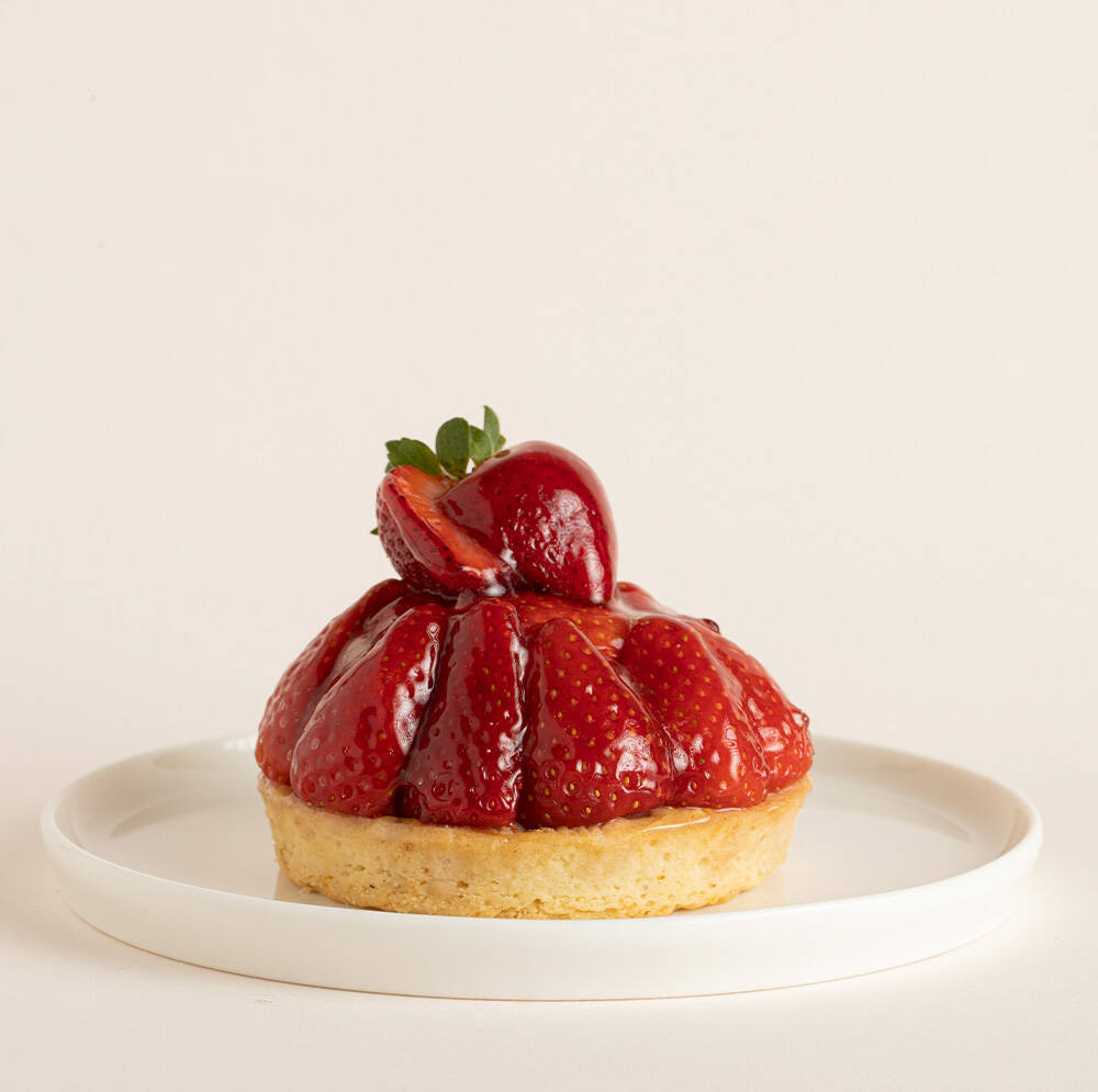 Çilekli Adet Tart - 1