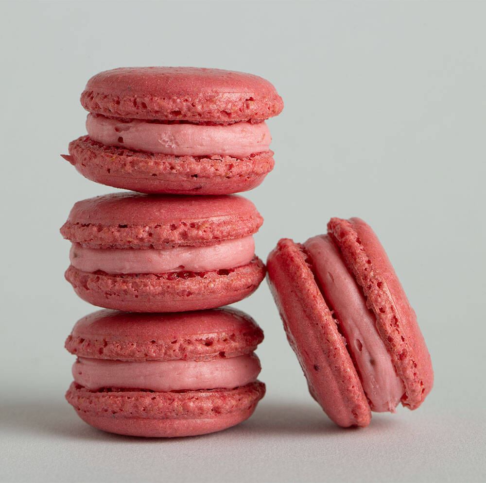 Frambuazlı Macaron - 1