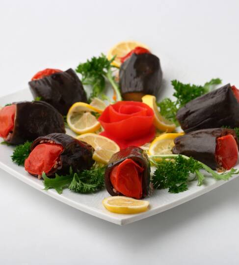 Kuru Patlıcan Dolma