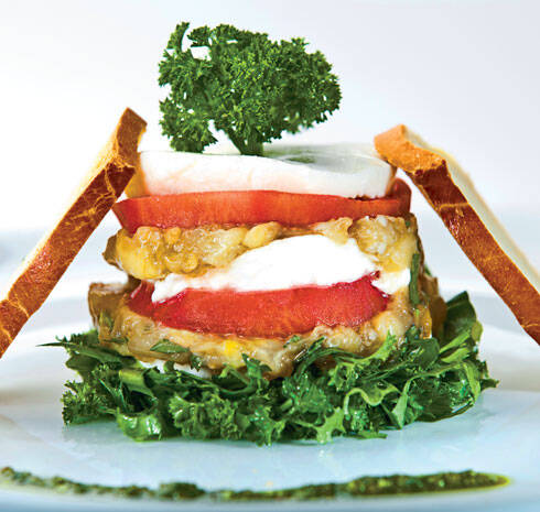 Patlıcanlı Mozzarella Kulesi - 1