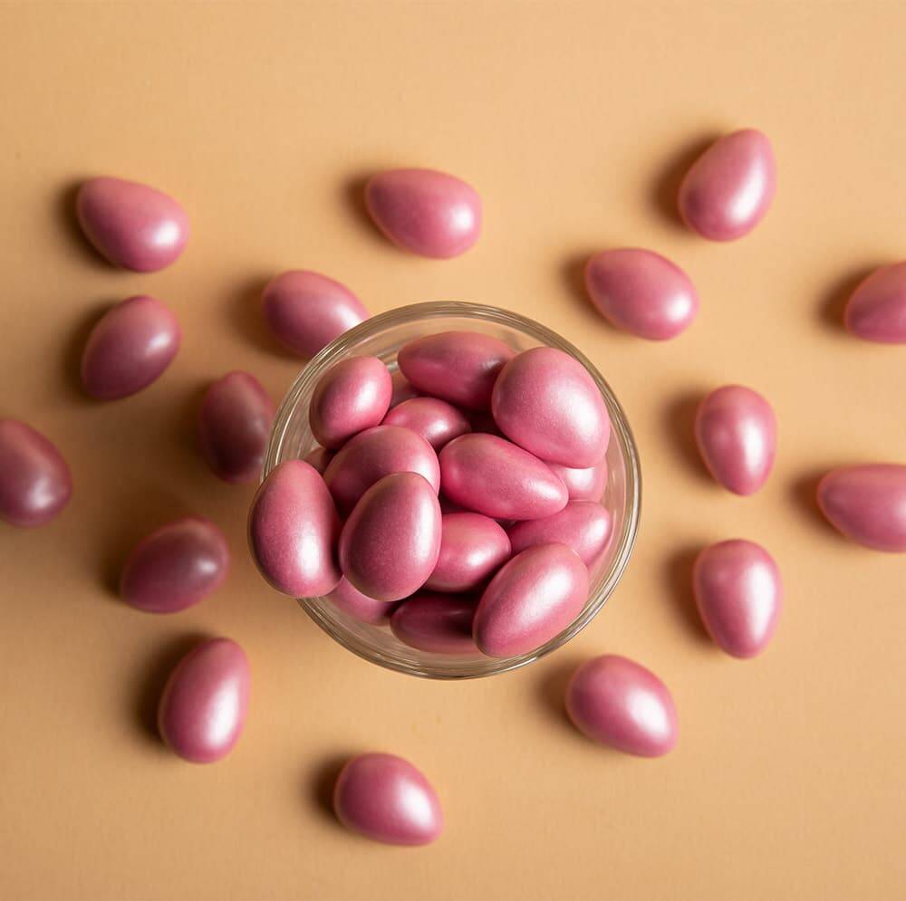 Pembe Çikolatalı Draje - 1