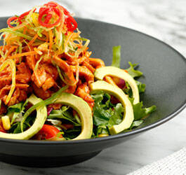 Tatlı Ekşi Soslu Tavuk Salata - 1