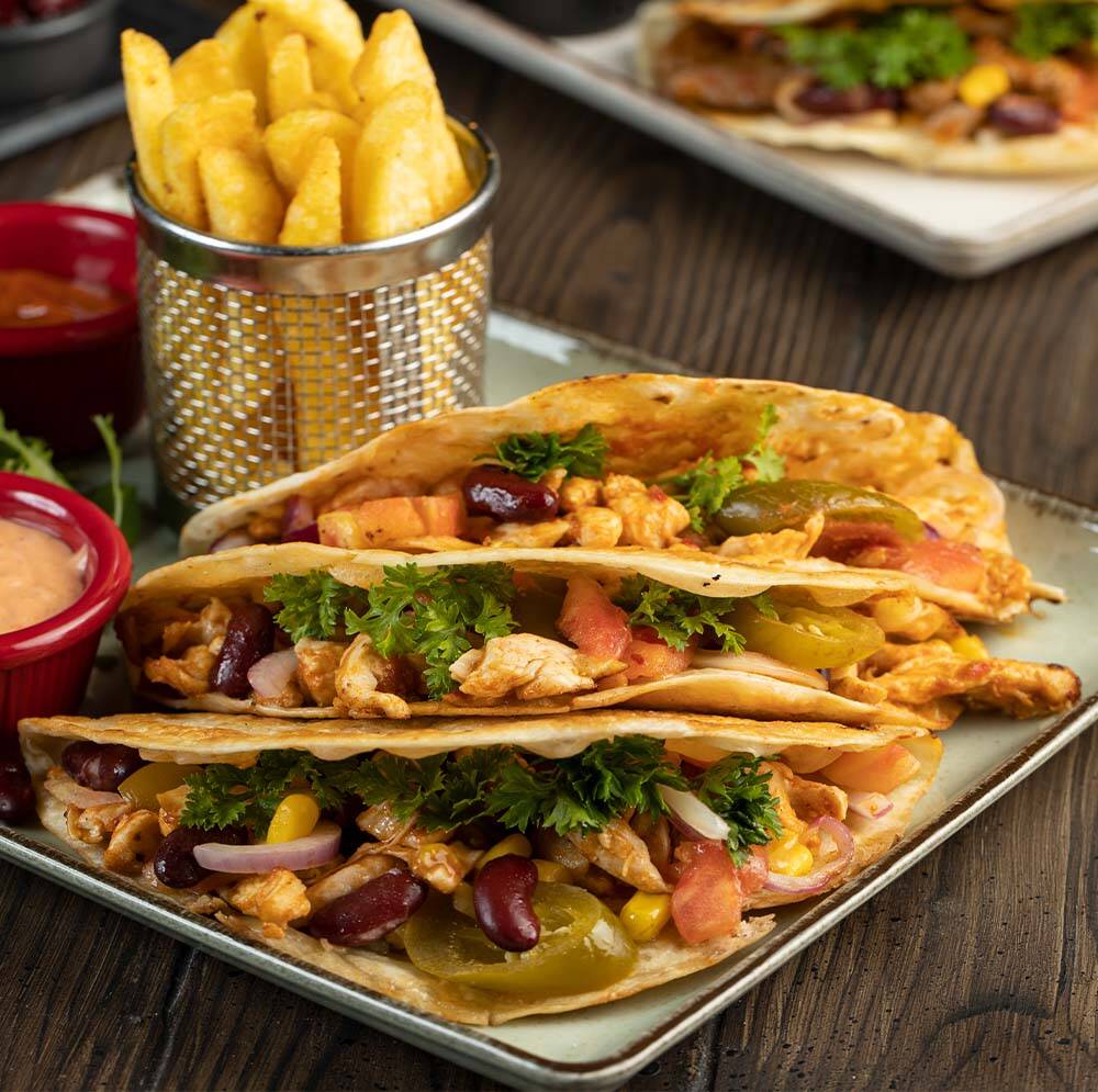 Tavuklu Taco - 1